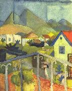 August Macke, St. Germain bei Tunis